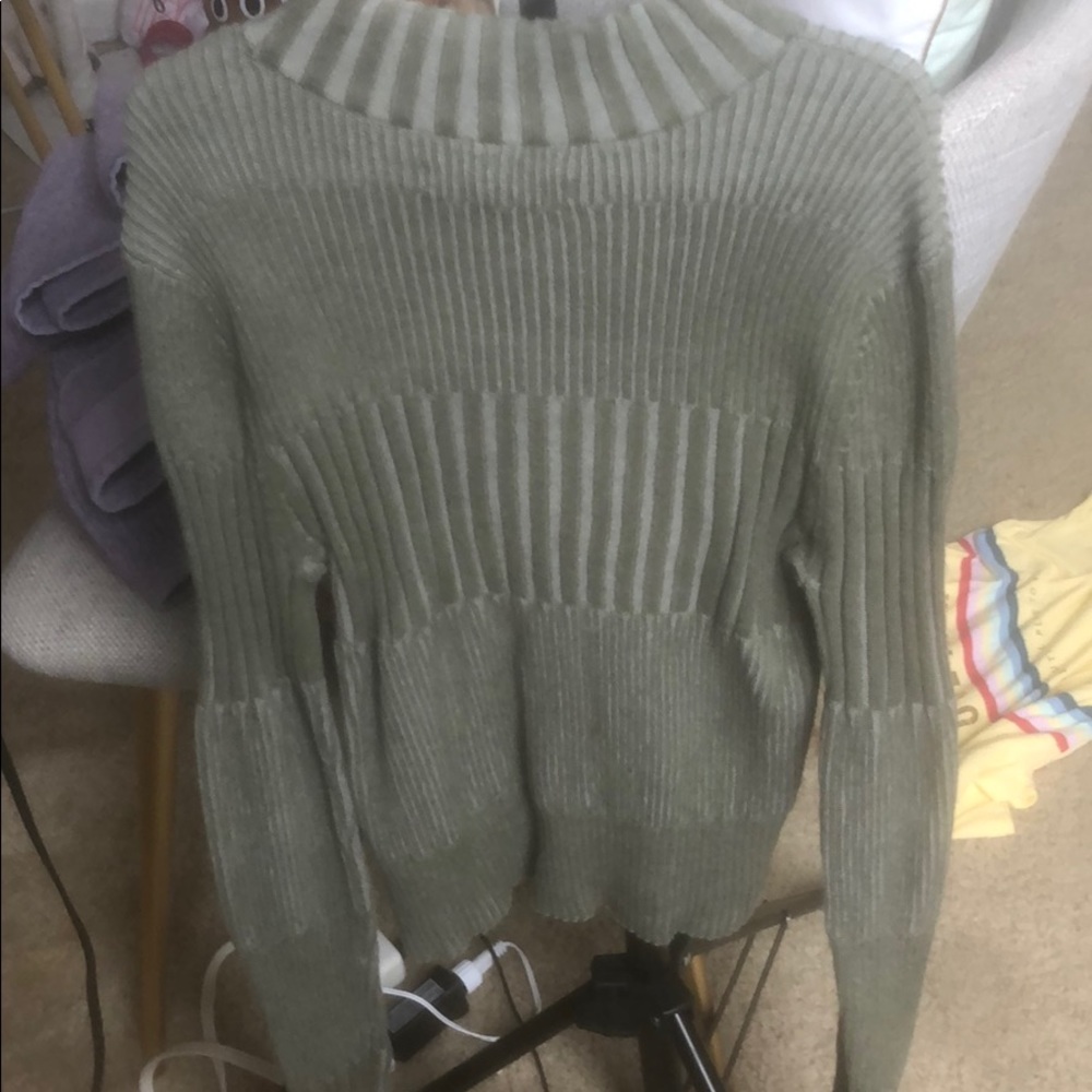 Green sweater